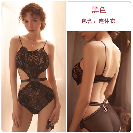 wholesale sexy women teddy lingerie made in China ST246black